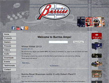 Tablet Screenshot of burrissamps.com